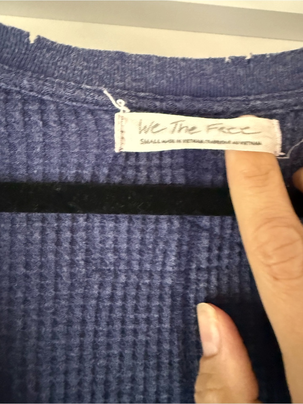 We the free butter cup thermal, navy S - Picture 4 of 4